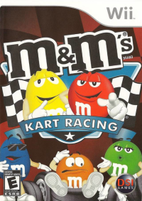 M&M's Kart Racing Wii  box art